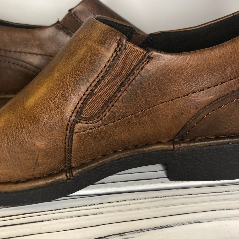 RJ Colt Finnley Distressed Leather Slip On Loafer Mens Size 10M - Picture 8 of 15